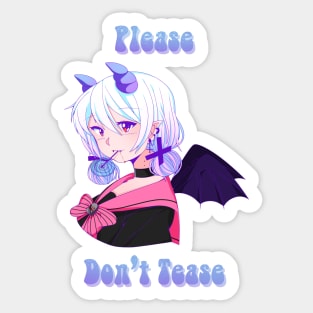 Please, Don't Tease Sticker